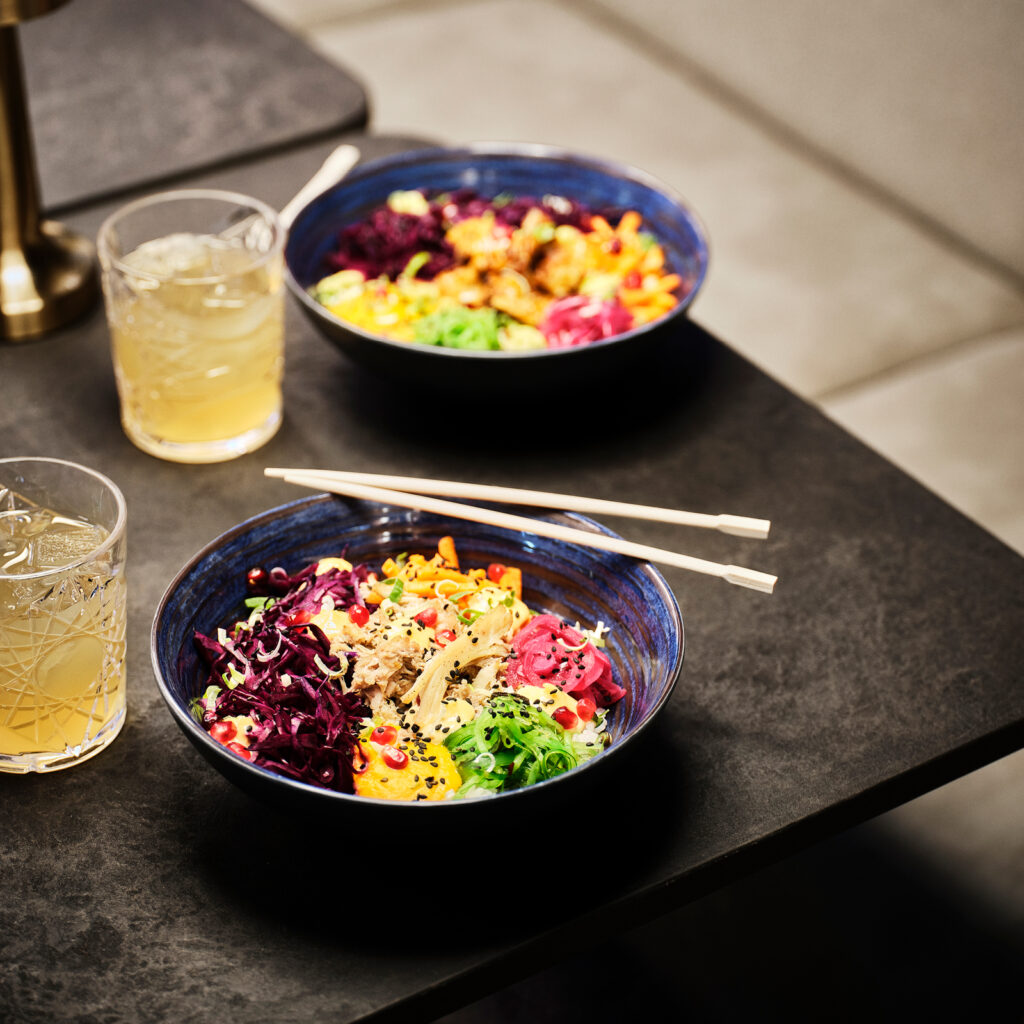 Poke bowl fra Poke & SOns